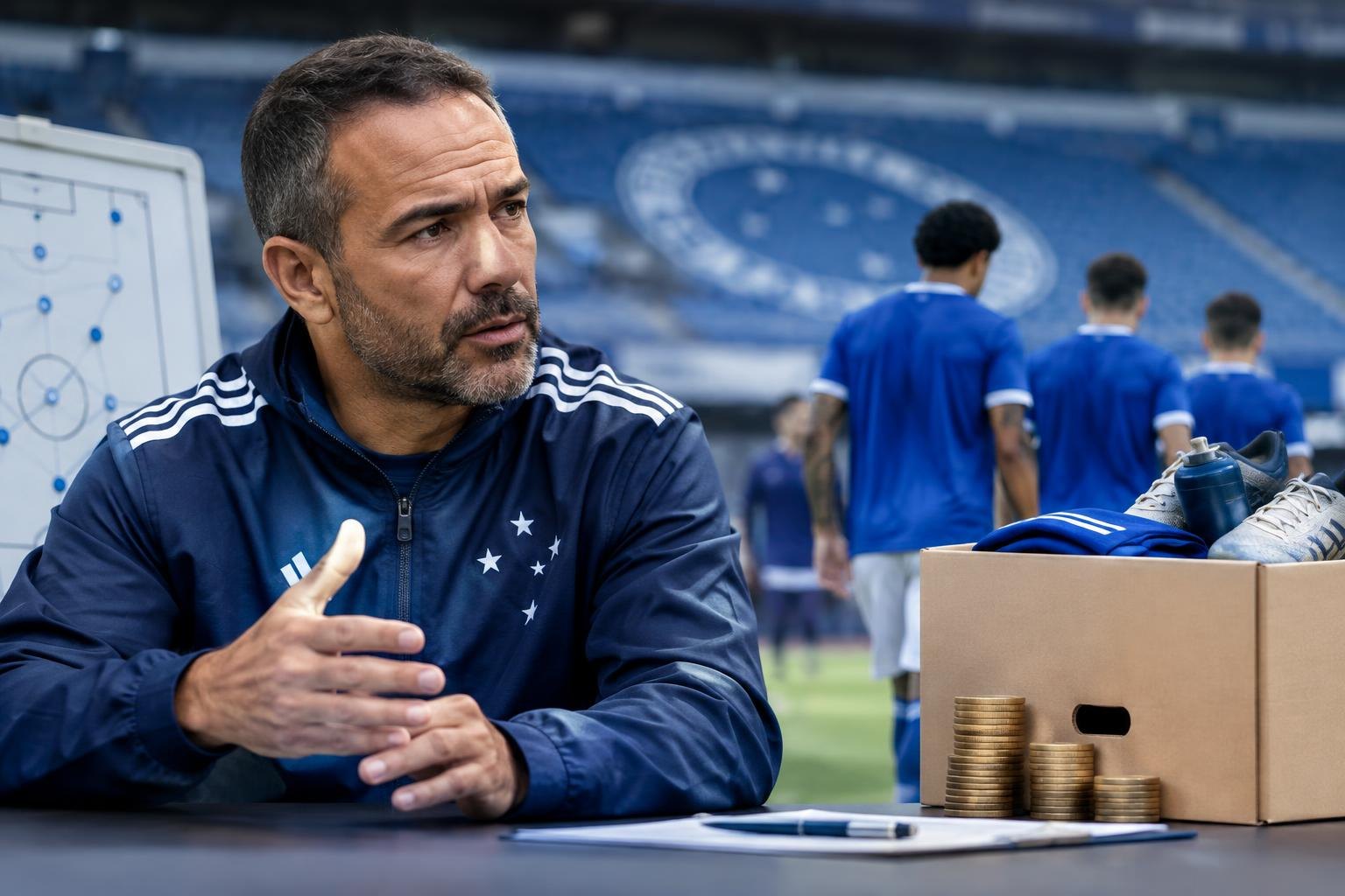 Artur Jorge confirma que Cruzeiro deve vender jogadores ao fim do ano