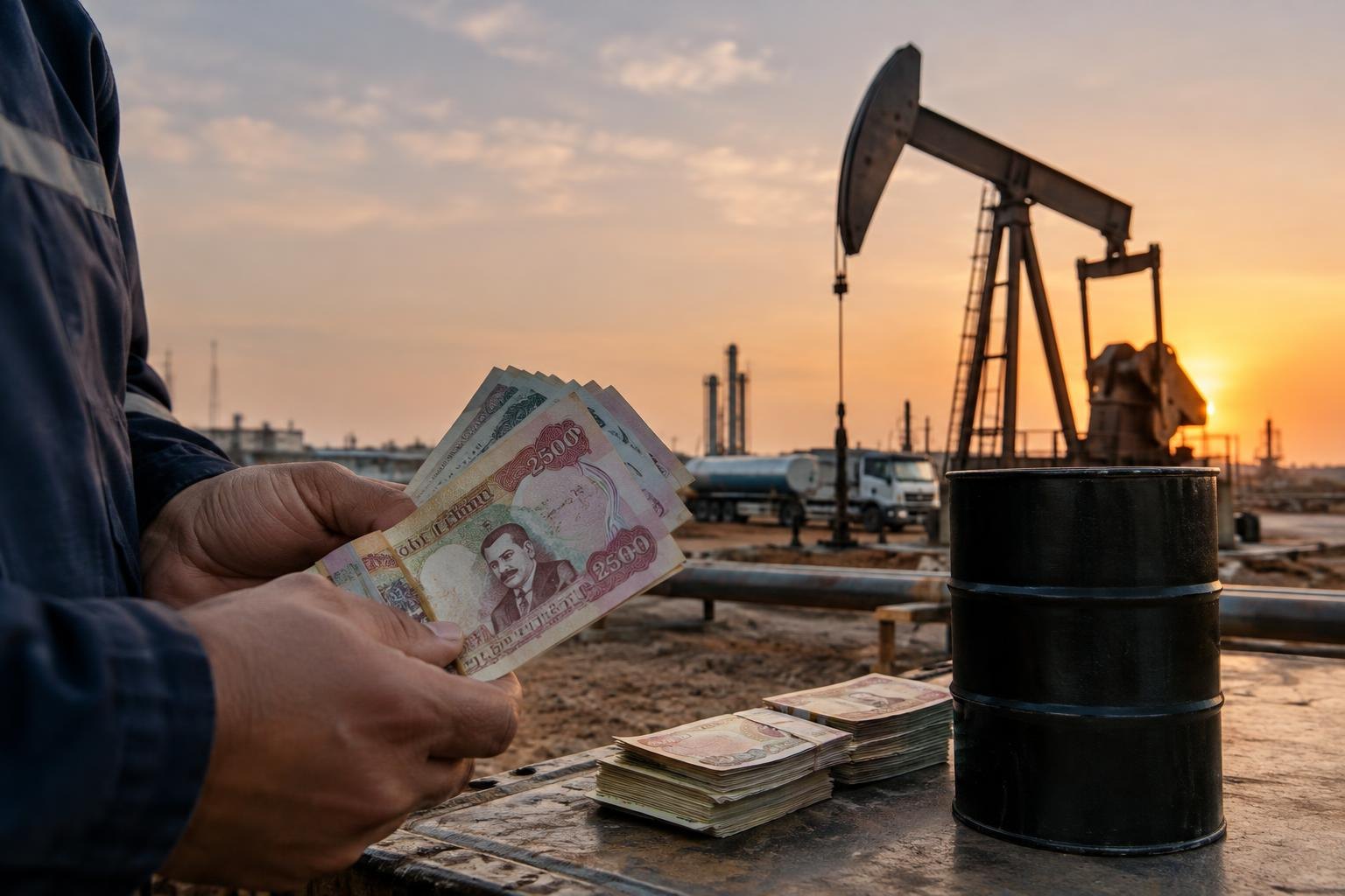 Iraque desvaloriza dinar em meio à queda das receitas do petróleo