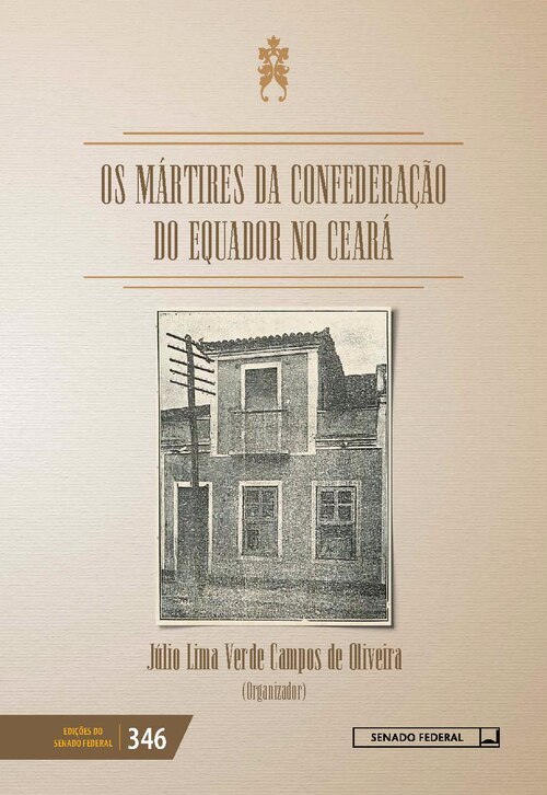 Aborda a participação do Ceará na Confederação do Equador (1824), destacando as figuras que lutaram por ideais republicanos e federalistas. O livro resgata a memória dos mártires cearenses que foram executados pela Coroa, como Padre Mororó e Pessoa Anta, e o impacto da repressão imperial na província.