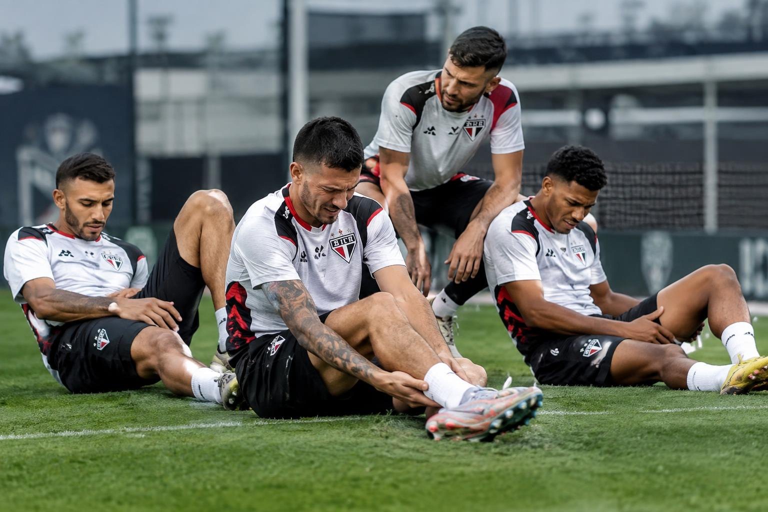 São Paulo perde quatro jogadores lesionados antes de enfrentar o Cruzeiro