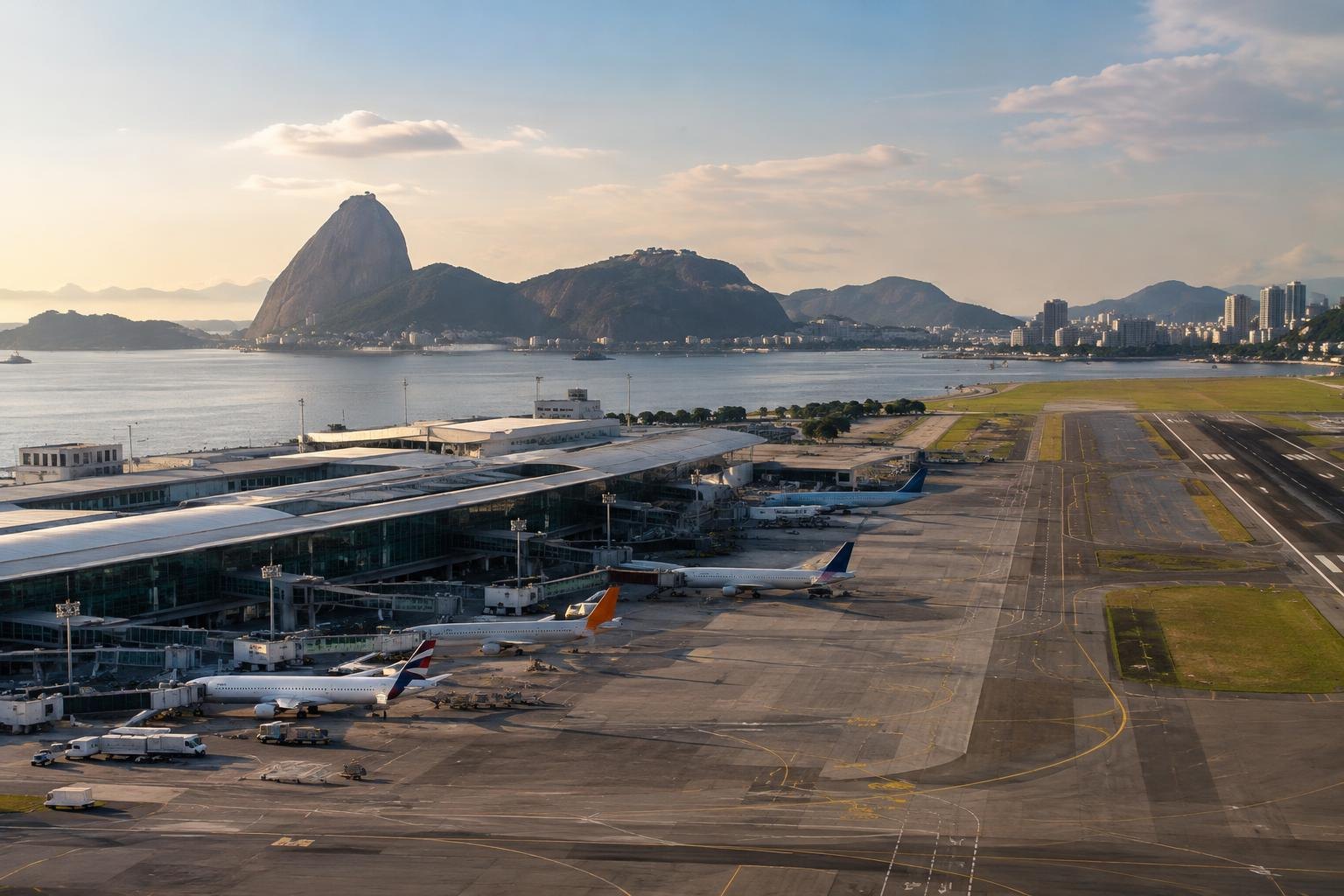 Novo contrato do Galeão muda repasse à União, elimina terceira pista e prevê compensação ligada ao Santos Dumont