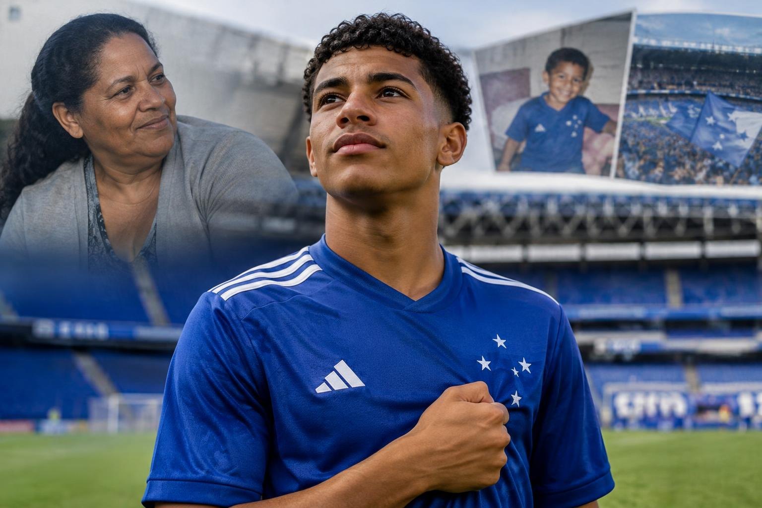 Felipe Morais vive sonho no Cruzeiro e mira títulos pelo clube do coração