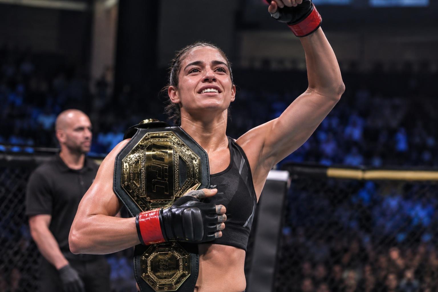 Natália Silva vence chinesa e conquista cinturão inédito para o Brasil no UFC