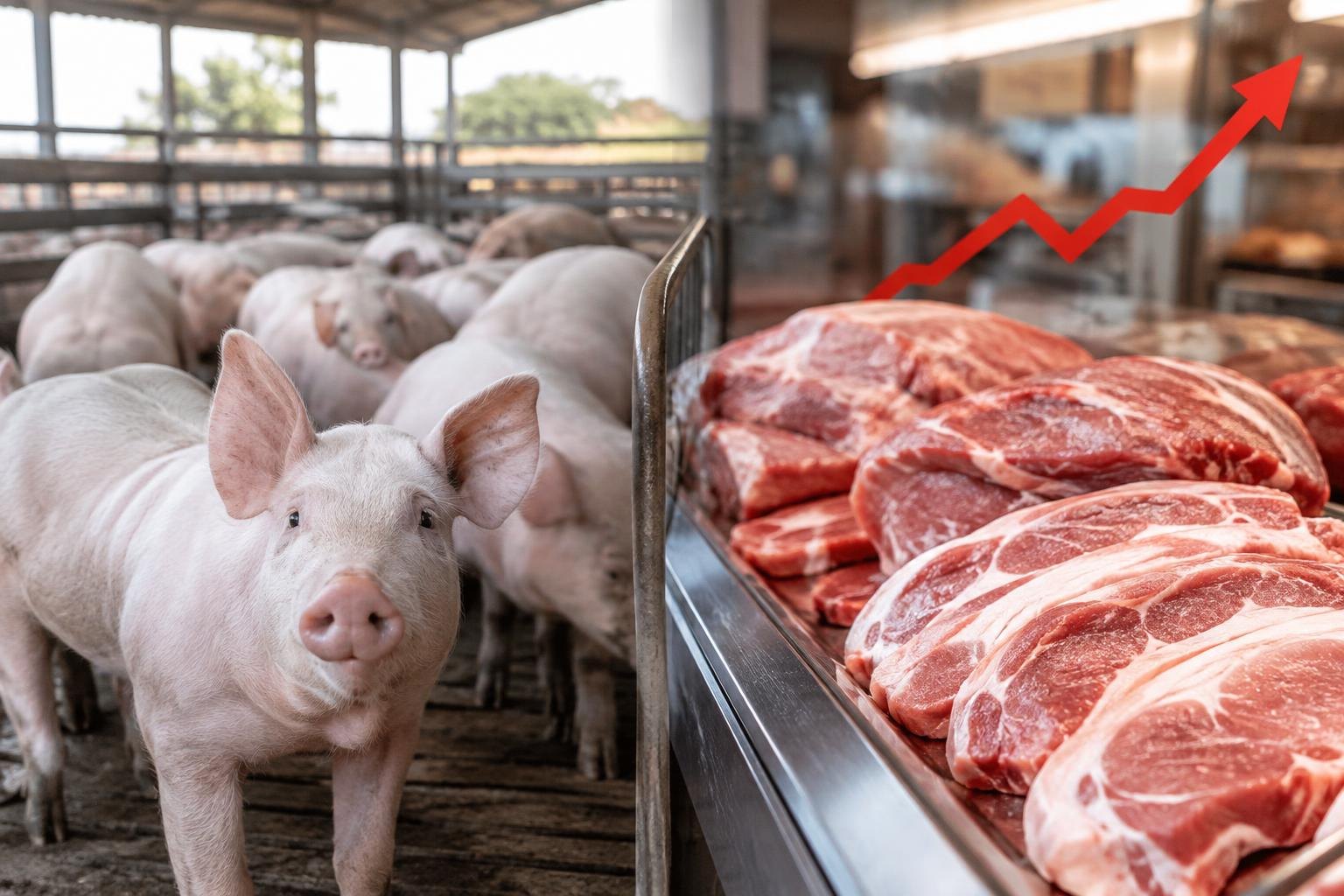 Preços do suíno vivo e da carne sobem no início de outubro
