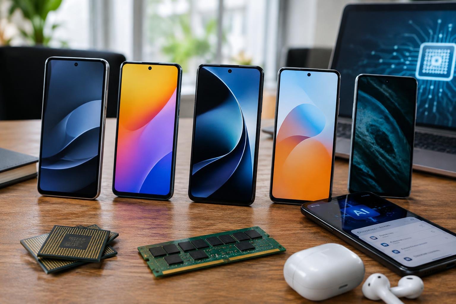 Celulares intermediários chegam a R$ 7 mil em 2026; cinco modelos foram comparados