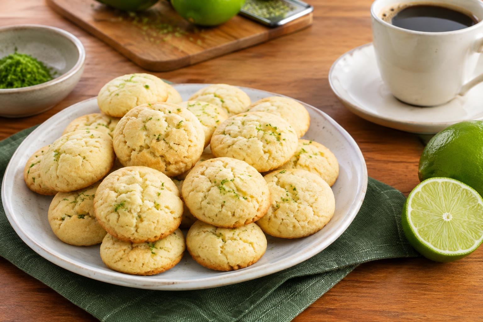 Sequilhos de limão: veja como fazer biscoitos leves e crocantes para o café