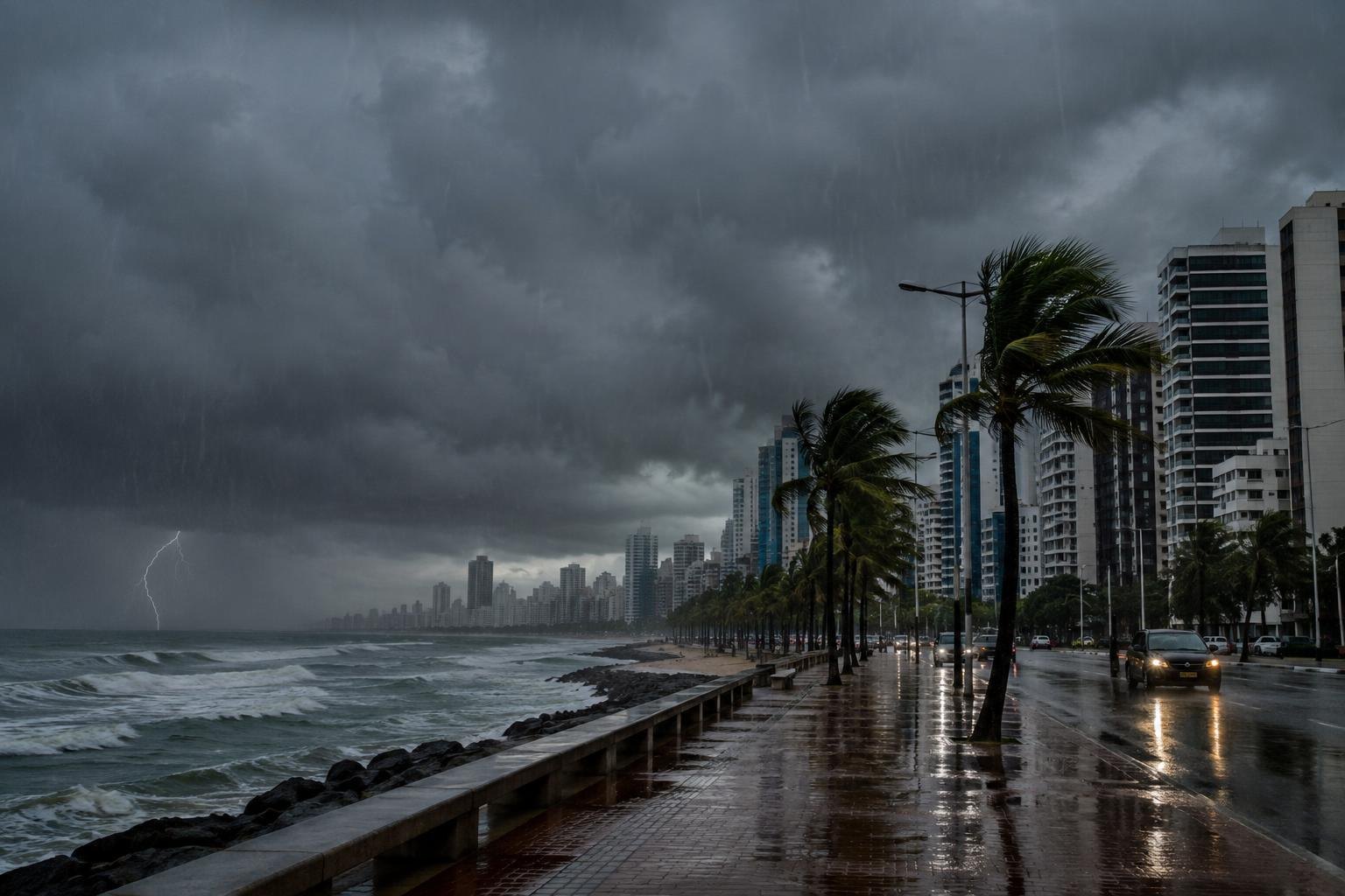 Recife terá sol, nuvens e chuva passageira nesta quarta-feira