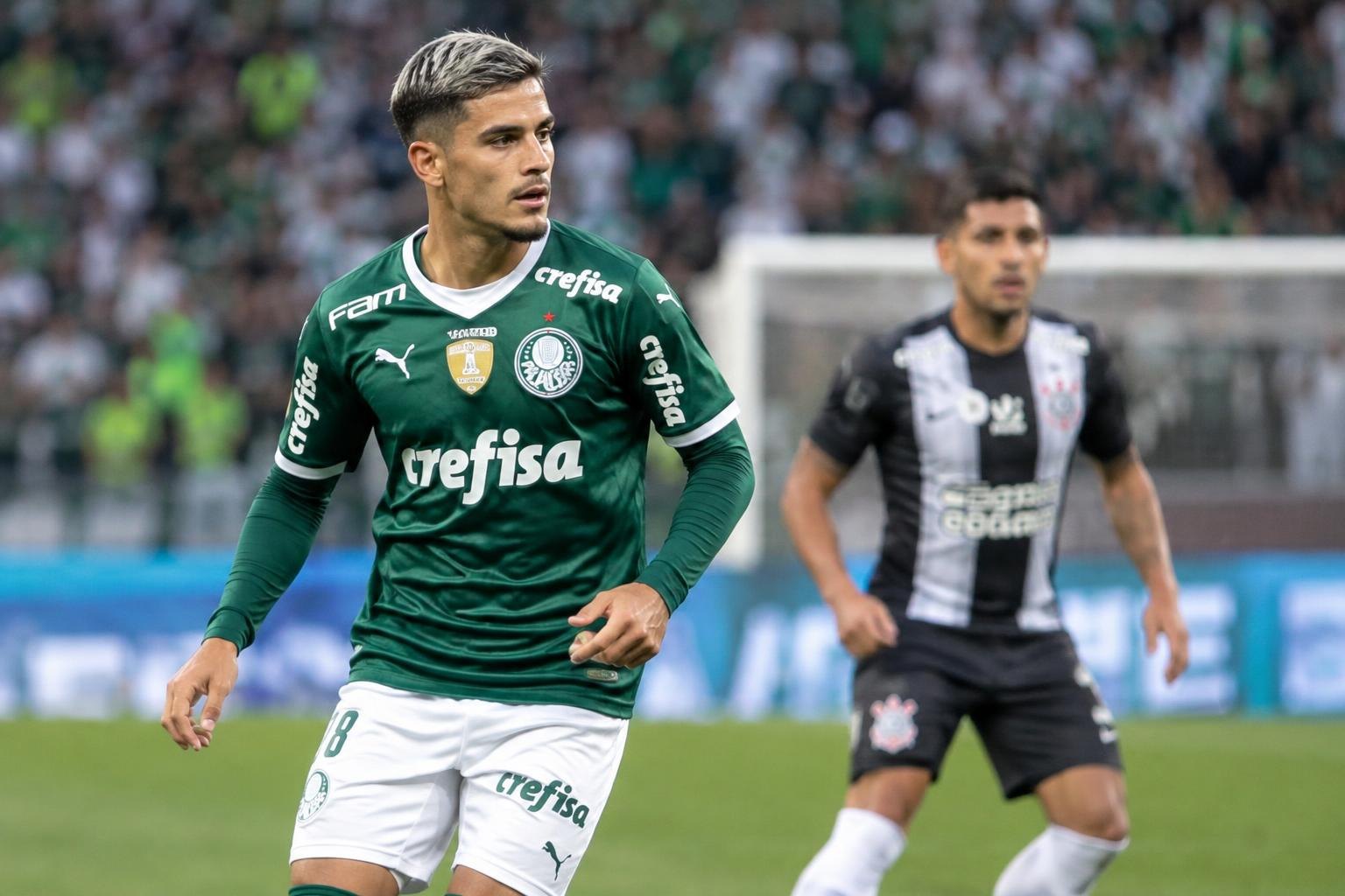 Andreas Pereira projeta clássico entre Palmeiras e Corinthians como uma das “15 finais”