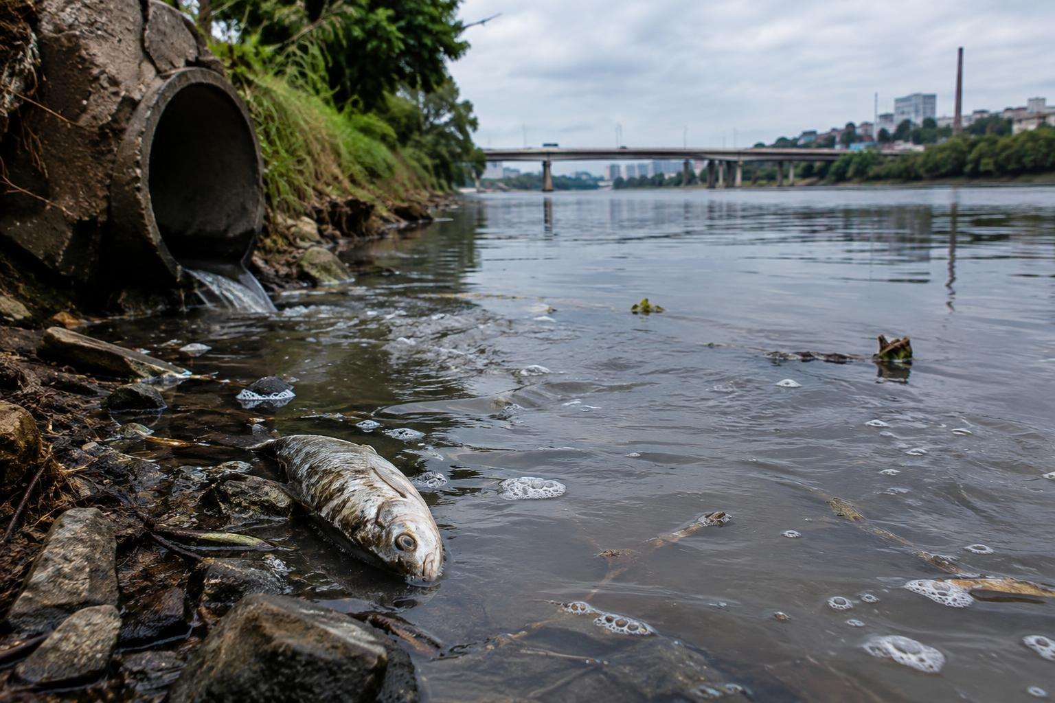 Rio dos Sinos ainda enfrenta poluição 20 anos após mortandade de 86 toneladas de peixes