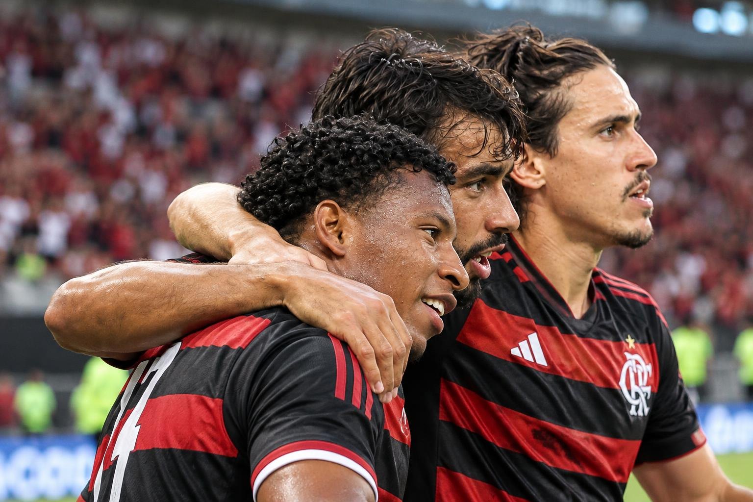 Flamengo vence o Bahia e retoma a liderança do Brasileirão