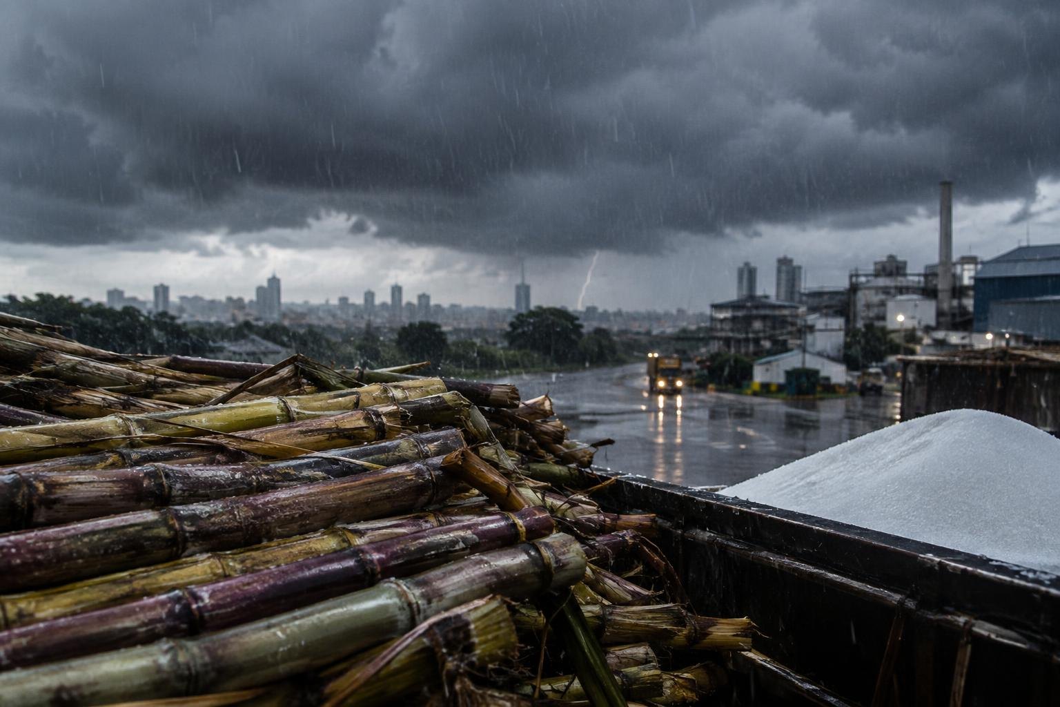Chuvas restringem oferta de açúcar e mantêm preços em alta em São Paulo