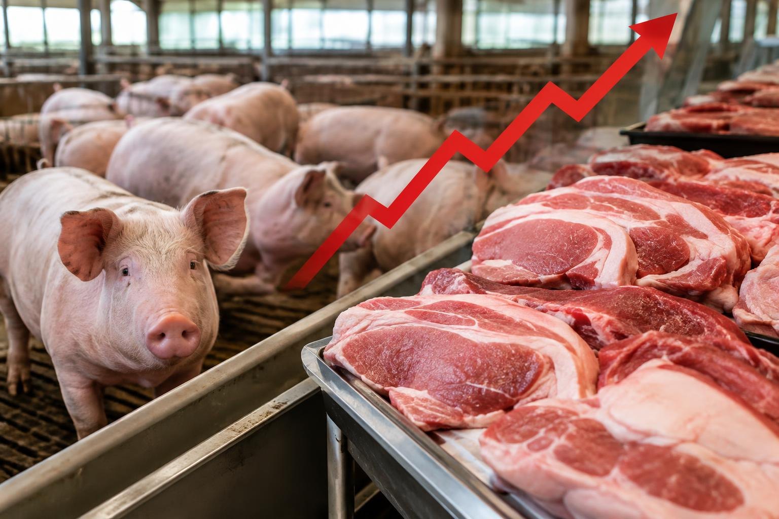Preços do suíno vivo e da carne sobem no início de outubro