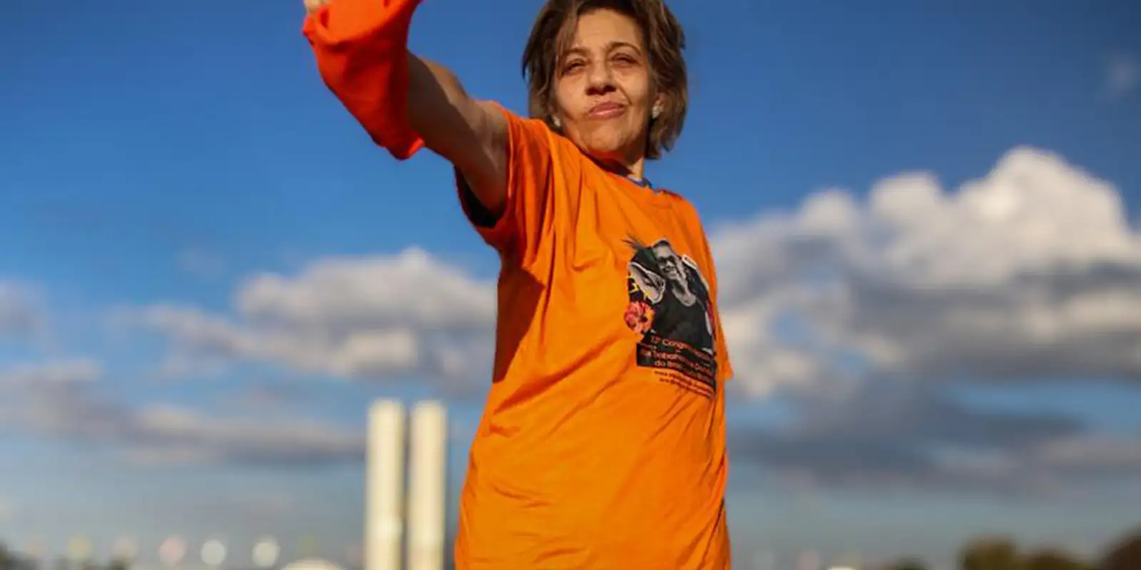 Entidades estimulam domésticas a denunciarem assédio eleitoral. A empregada doméstica Leandra Lacerda, hoje aos 52 anos de idade . Foto: Carol Bruzzone/ Divulgação