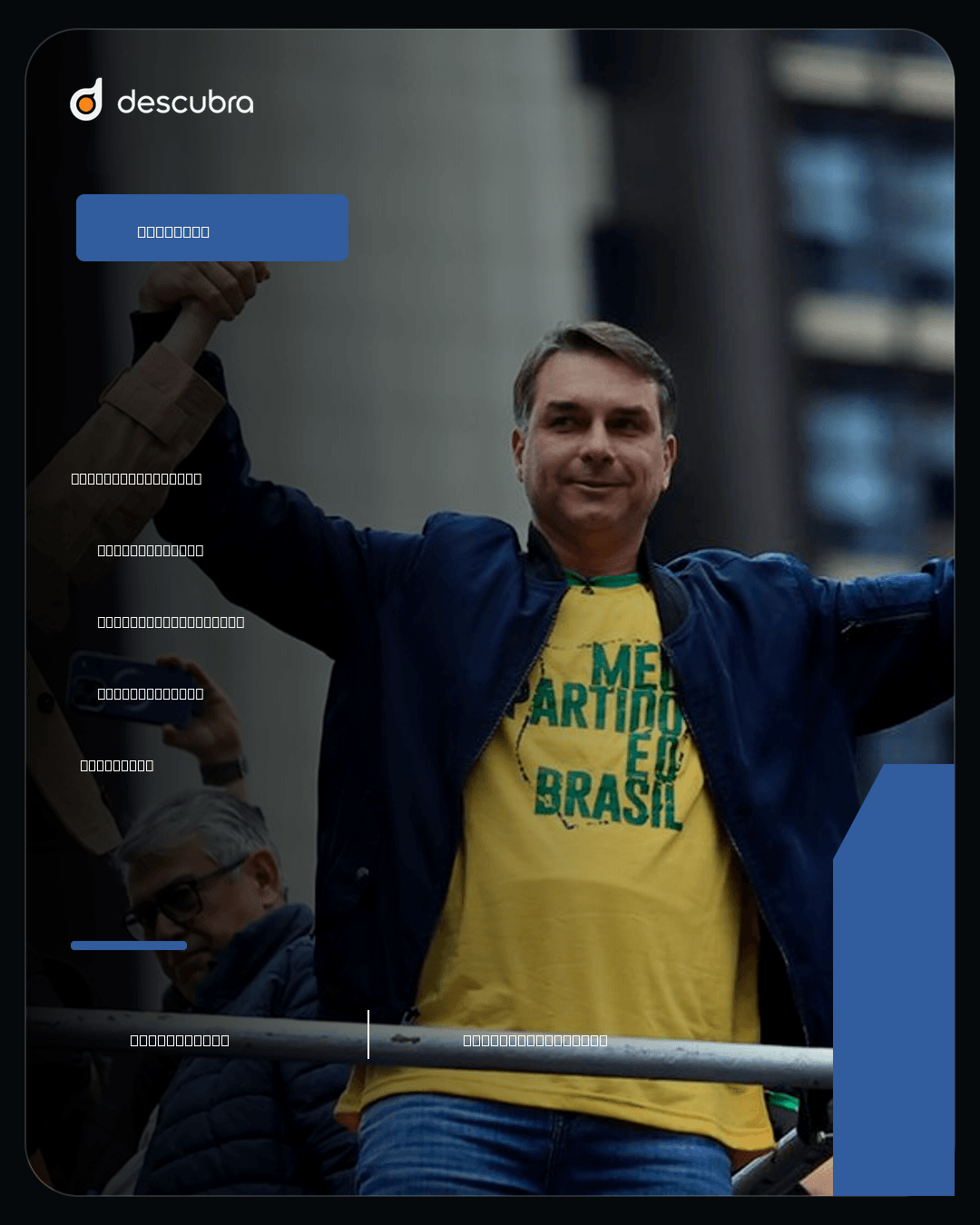 Arte social: Flávio Bolsonaro vota no Rio e mantém expectativa de vitória no primeiro turno
