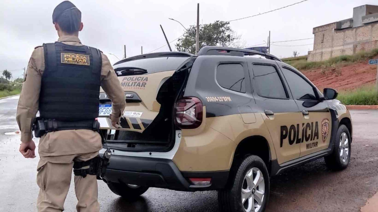 Polícia Militar prende condenado por crimes de roubo e tráfico em São Gotardo