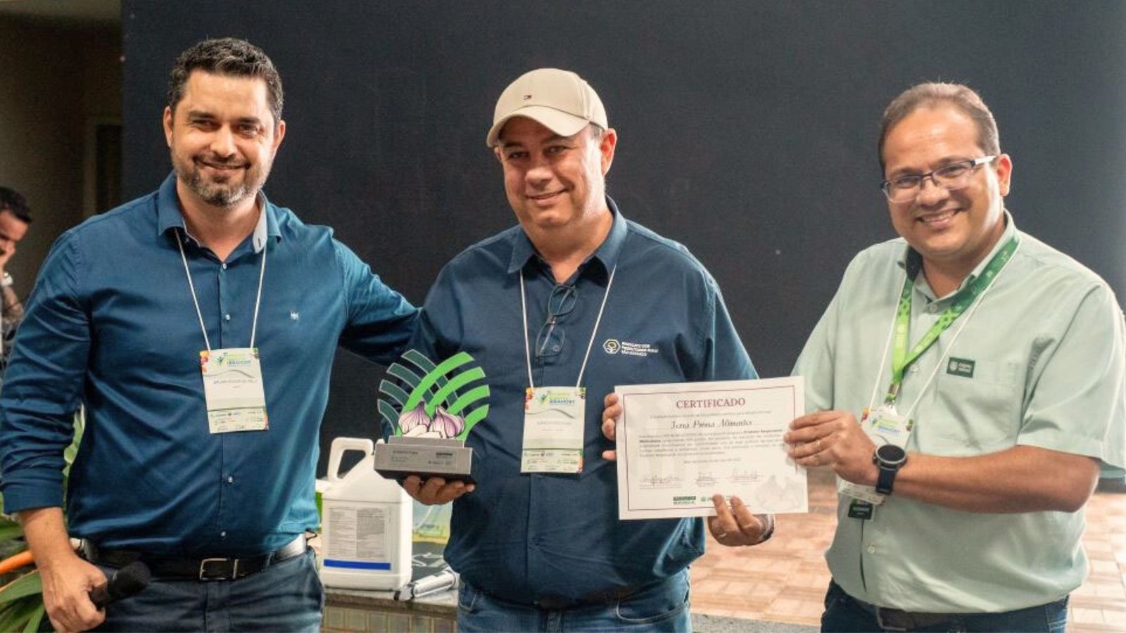 São Gotardo: Rodolfo Molinari Recebe Certificação Inédita do Programa 'Produtor Responsável'