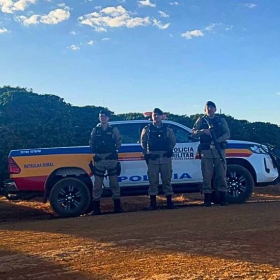 Operação da PM prende três foragidos da Justiça em São Gotardo